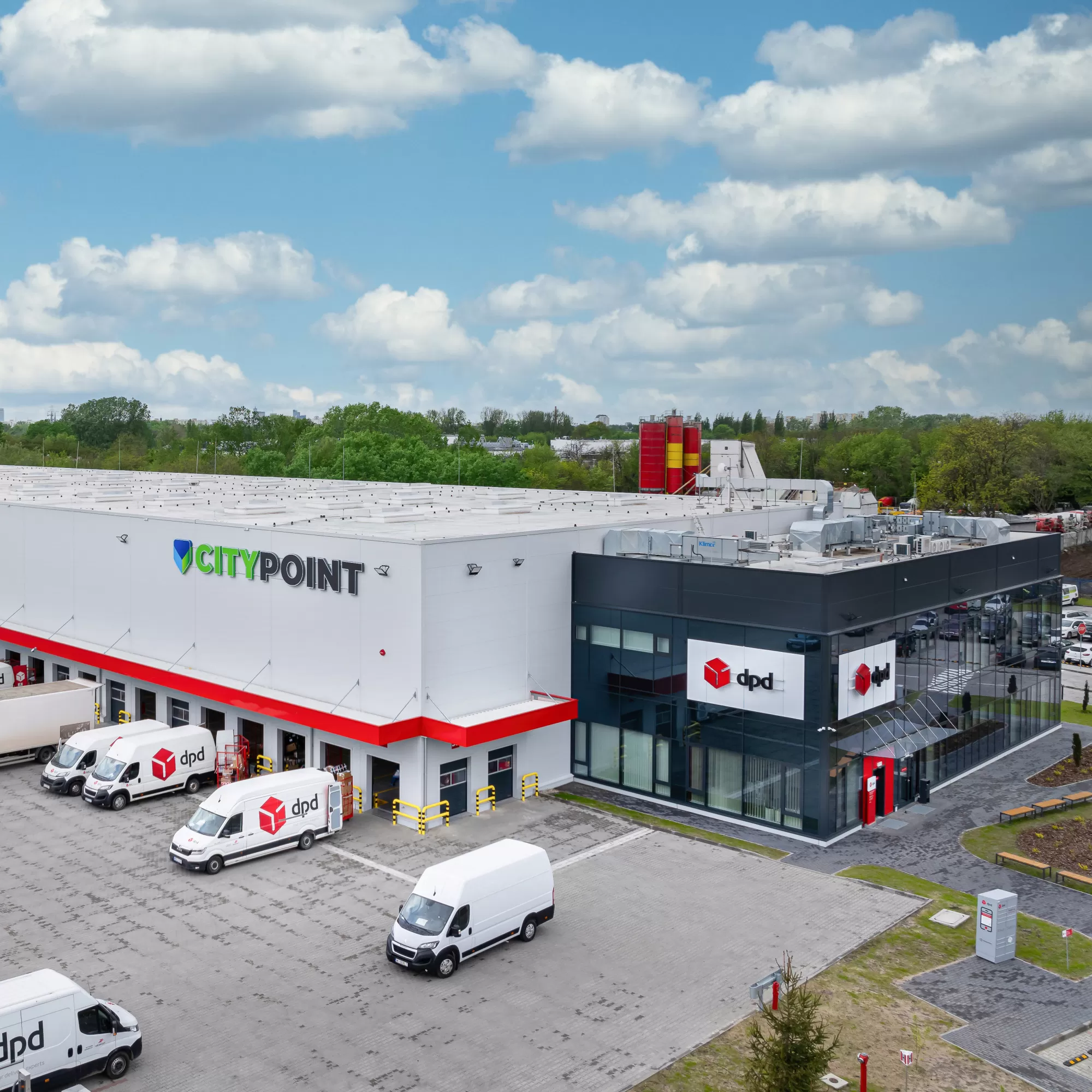 Partners Group and Peakside JV completes the first building of City Point Targówek for DPD Polska